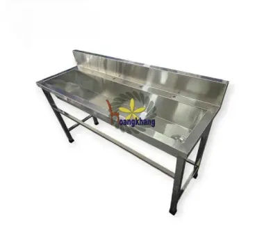 Thùng Đá Inox 201 Có Chân Kích Thước 600*400 *800