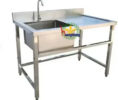 Bàn Inox 304 3 Tầng Kích Thước 1000 *700 * 800mm