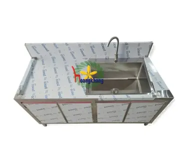 Kệ Inox 304 Mặt Phẳng 3 Tầng 1600*400*1200