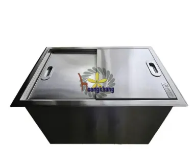 Thùng Đá Inox 201 Âm Quầy Kích Thước 600*400*400mm