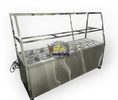Tủ Hâm Nóng Thức Ăn 10 Khay Inox 304 