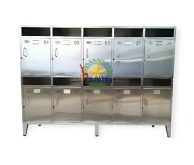 Tủ Hấp Cơm 100 kg Điện Và Ga Inox 304