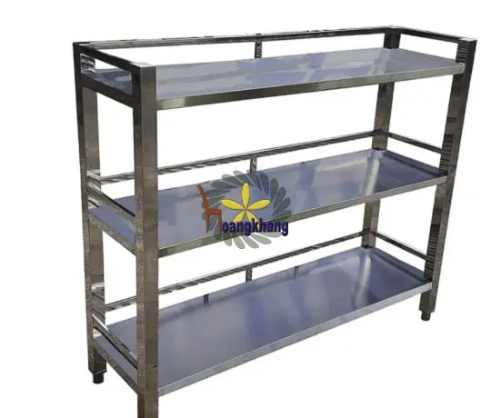 Kệ Inox 201 Mặt Phẳng 1000*400*1200