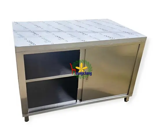 Tủ Inox 304 Cửa Lùa 1200*700*800